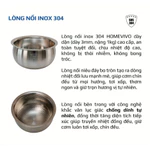 Nồi cơm điện cao tần HOMEVIVO AR-F40I567 1,5L - Đa chức năng - Lòng nồi Inox 304 - Màn hình LED sang trọng - BH 2 năm — ảnh 5