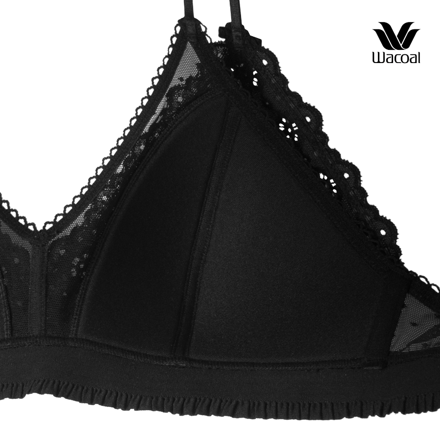 Áo lót ren Wacoal IOB3507 Trendy Bra không gọng nâng nhẹ - OB3507 smart size