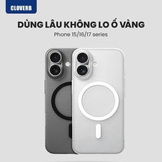 Ốp Lưng iPhone 17 Pro Max Siêu Mỏng Nhám Mờ Vòng Nam Châm Ôm Sát Máy