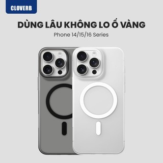 Ốp Lưng iPhone 17 Pro Max Siêu Mỏng Nhám Mờ Vòng Nam Châm Ôm Sát Máy