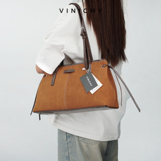 Túi xách nữ đeo vai VINICHY, tote dung tích lớn size 34cm HA835
