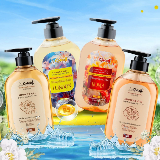 [ MUA 2 GIẢM 50% ] Sữa tắm Cao cấp DrSusoft Siêu cấp ẩm, không nhờn rít sau khi tắm, lưu hương nước hoa 8H