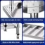 Kệ Bếp Đa Năng 3 Tầng Kệ để đồ inox 304 Kệ inox Tấm dày Có thể chịu được 300kg