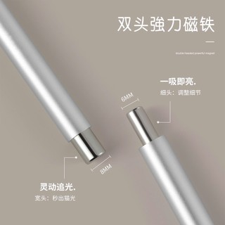 Nam Châm 2 Đầu Hút Đẩy Mắt Mèo Nhiều Hiệu Ứng