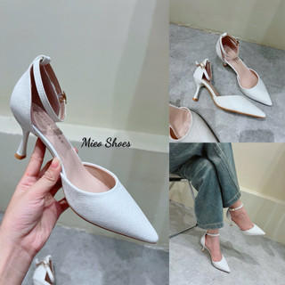 Gót Bích Kim Tuyến Quai Hậu Hàng Nhập QC Fullbox / Mieo Shoes G1361
