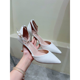 Gót Bích Kim Tuyến Quai Hậu Hàng Nhập QC Fullbox / Mieo Shoes G1361