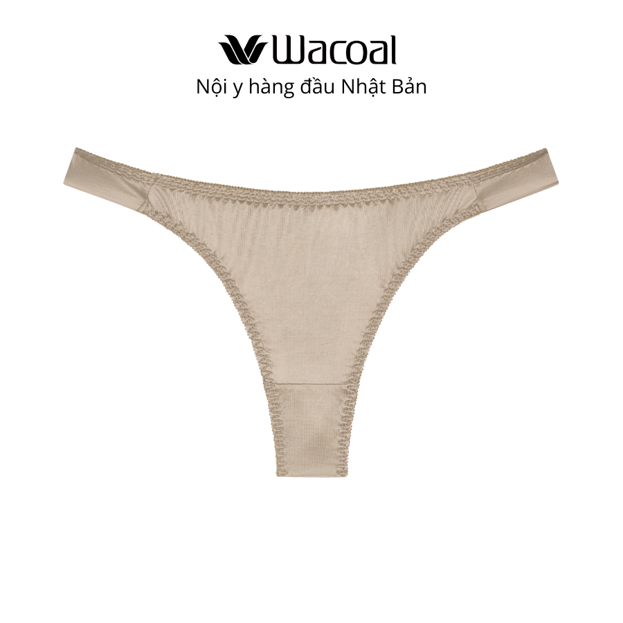 Quần lót Wacoal IIP5240 T-back 95% Cotton Mềm thoáng thuần khiết dây mảnh không viền thoải mái - IP5240