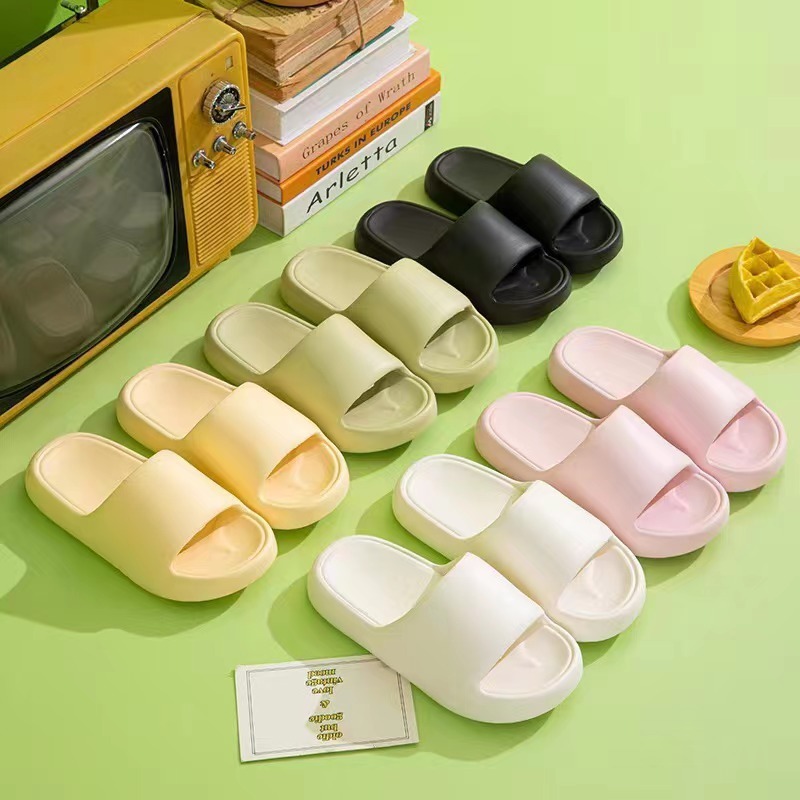 Dép đi trong nhà nam nữ – đế cao 3cm, đúc eva nguyên khối, siêu nhẹ, chống nước chống trượt, hàng quảng châu
