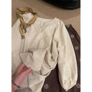 𝗔𝗻𝗱𝘆  -|LY LINEN| - Áo Linen cổ tròn