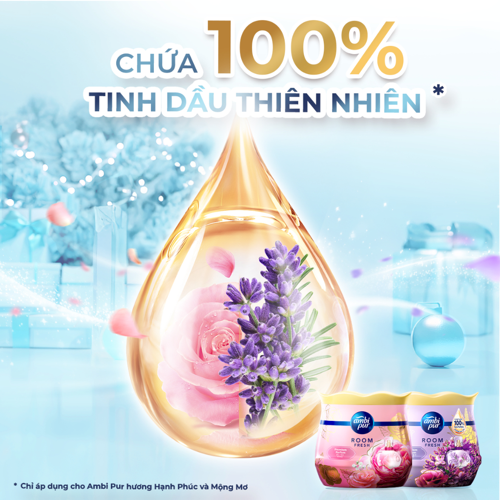 Sử dụng Tuýp Sáp Thơm Phòng Ambi Pur trong đời sống
