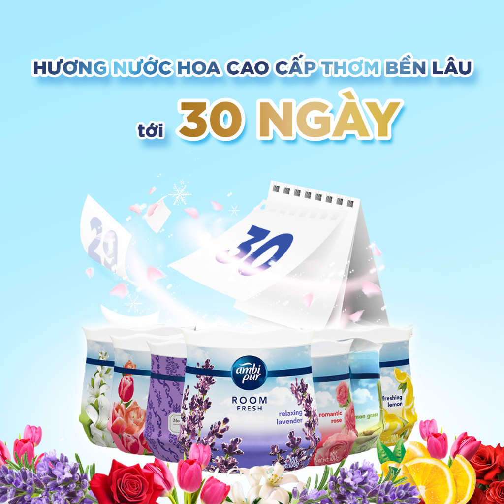 Thiết kế của Sáp Thơm Phòng Ambi Pur
