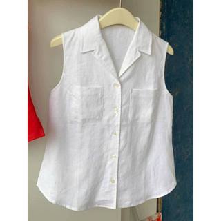 𝗖𝗼𝗹𝗲 -|LY LINEN|- Áo sơ mi Linen 2 túi