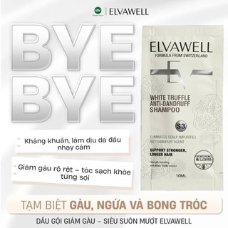 Set Mini Dầu Gội Xả Elvawell Phục Hồi, Giảm Gãy Rụng, Giảm Gàu - Bebeau