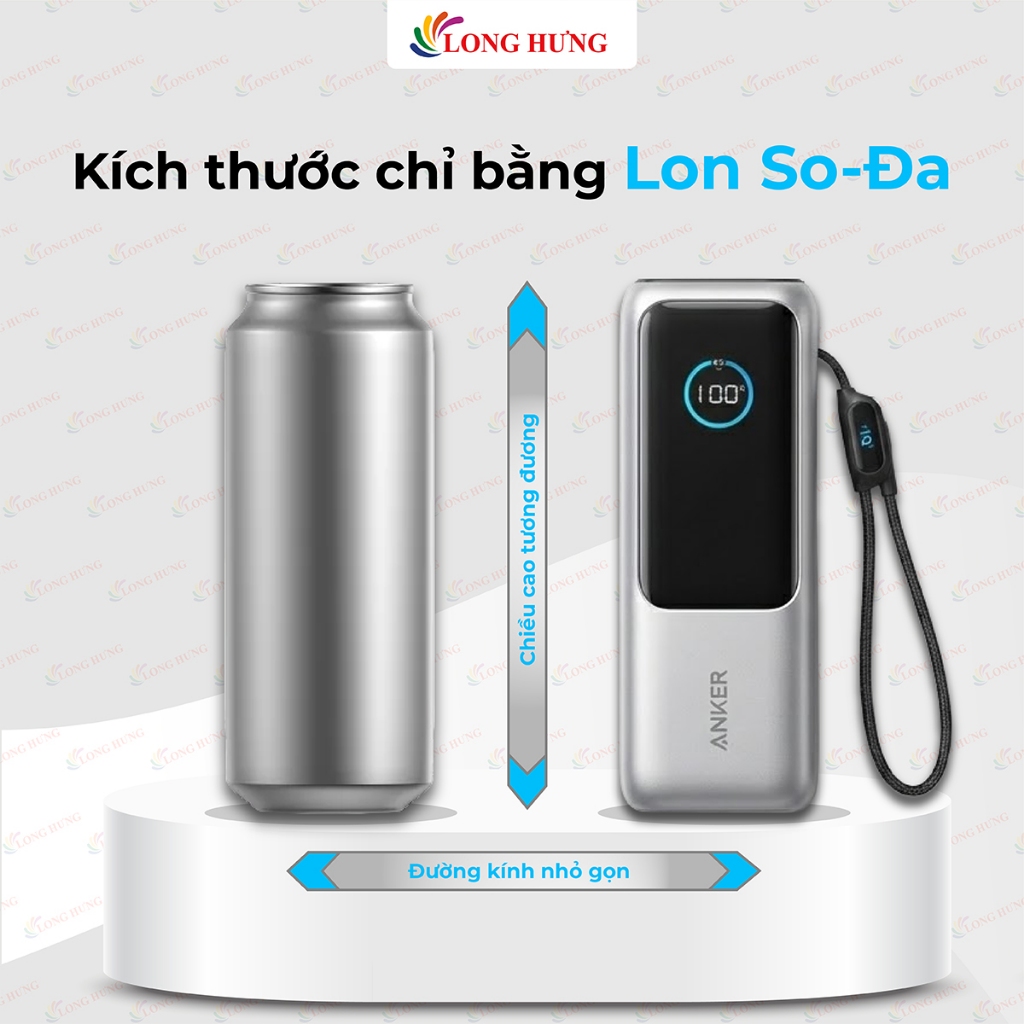 Sạc dự phòng Anker Zolo Power Bank High-Power Multi Device USB-C 165W 25000mAh A1695 - Hàng chính hãng | BigBuy360 - bigbuy360.vn