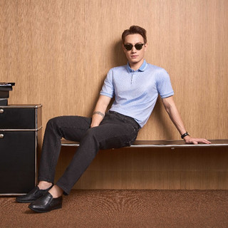 ÁO POLO NAM MARDINI VẢI COOL POLY MỀM MÁT HOẠ TIẾT KIM CƯƠNG MÀU XANH DIAMOND TRẺ TRUNG MP34