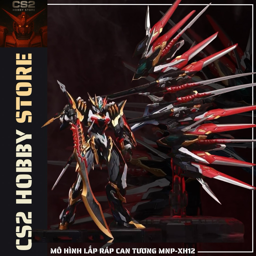 (Sẵn Hàng) Mô hình lắp ráp 1/100 Can Tương Gan Jiang MNP-XH12 – Model ...