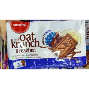 Bánh Yến Mạch Socola Và Việt Quất Munchy’s 192g