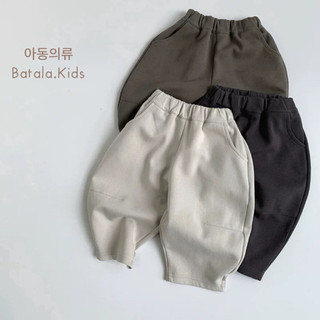 Quần nỉ baggy cho bé Batala kids, QUẦN BAGGY MÌ NỈ CO DÃN cho bé trai bé gái