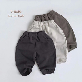Quần nỉ baggy cho bé Batala kids, QUẦN BAGGY MÌ NỈ CO DÃN cho bé trai bé gái