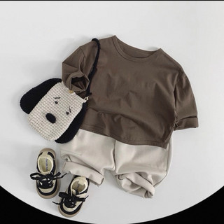 Quần nỉ baggy cho bé Batala kids, QUẦN BAGGY MÌ NỈ CO DÃN cho bé trai bé gái