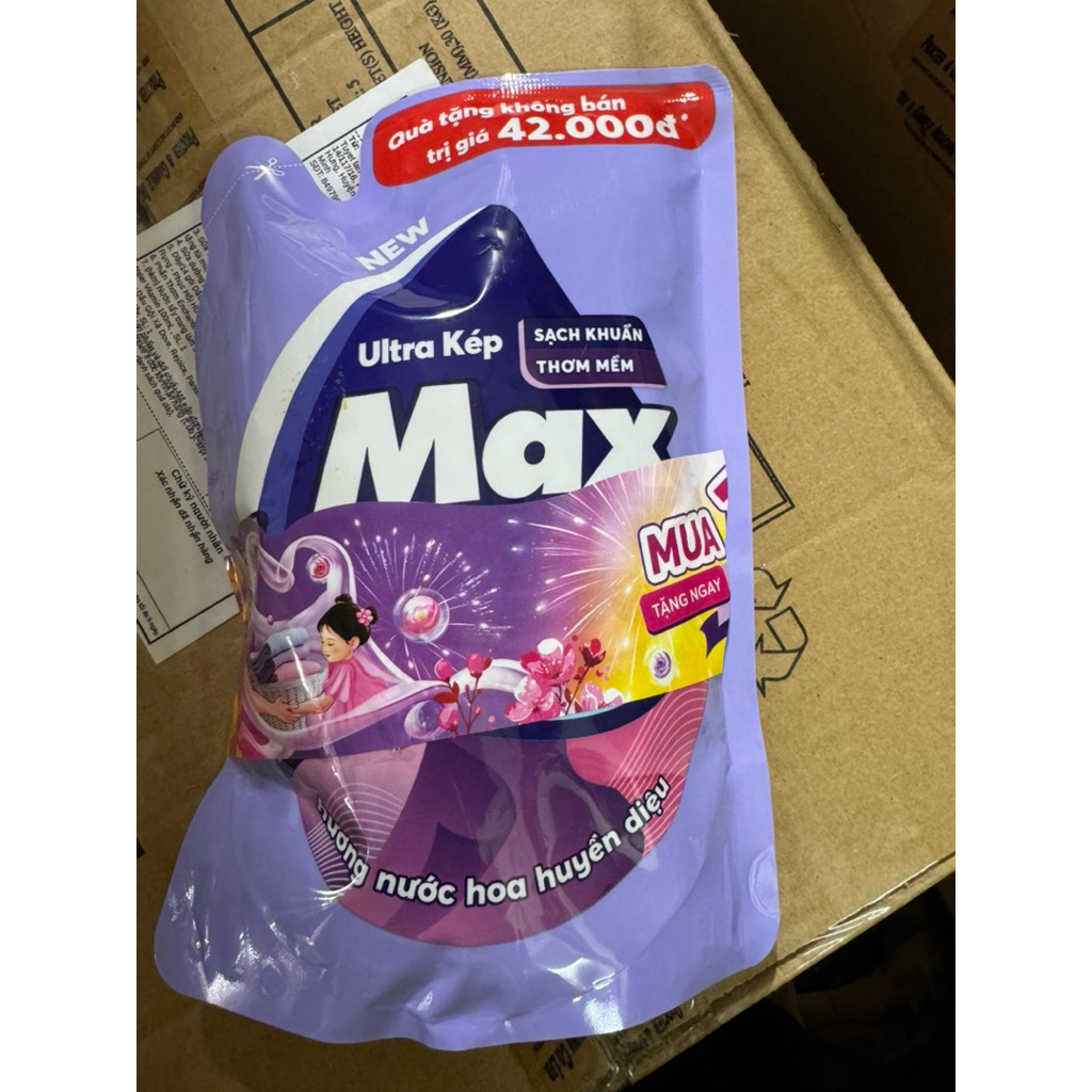 (hkm) nước giặt maxkleen túi 450g- 600gr tùy màu