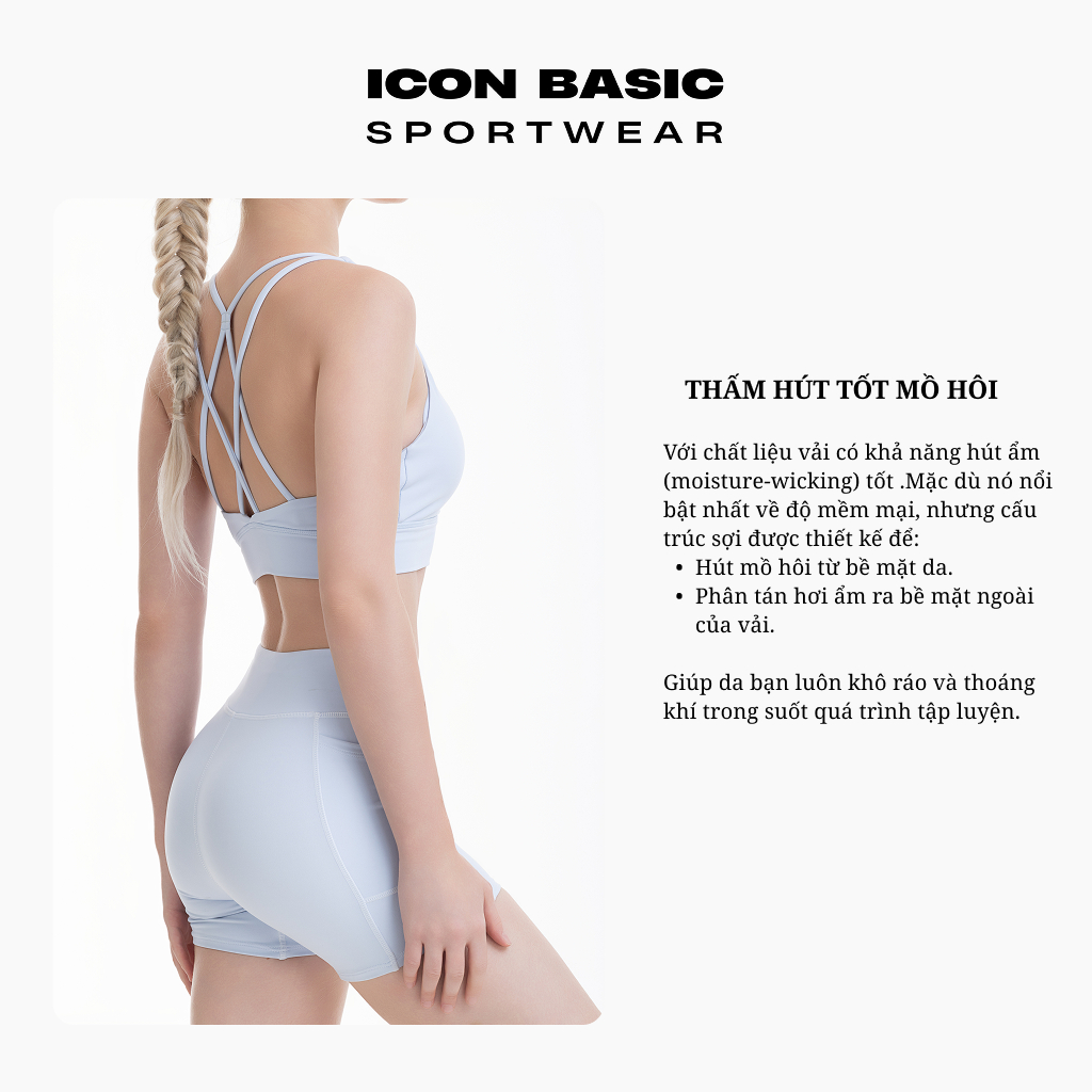 BASIC SHORTS Quần short thể thao năng động - ICON BASIC Sportwear