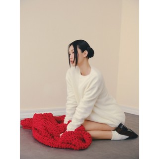 Áo len OLV lông dáng rộng ngọt ngào trẻ trung Knit Oversized Sweater nhiều màu phù hợp đi chơi