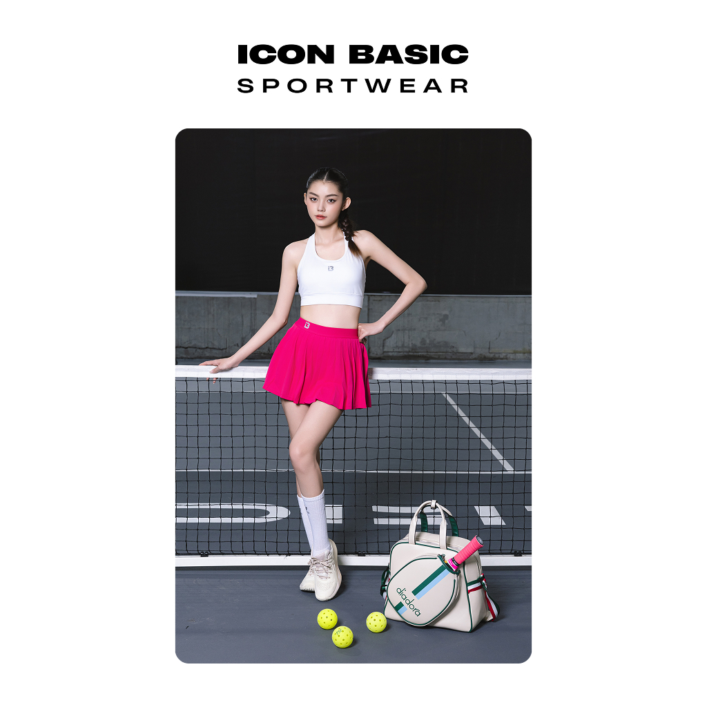 ACE SKIRT Chân váy xếp ly thể thao năng động thấm hút, thoải mái - ICON BASIC Sportwear