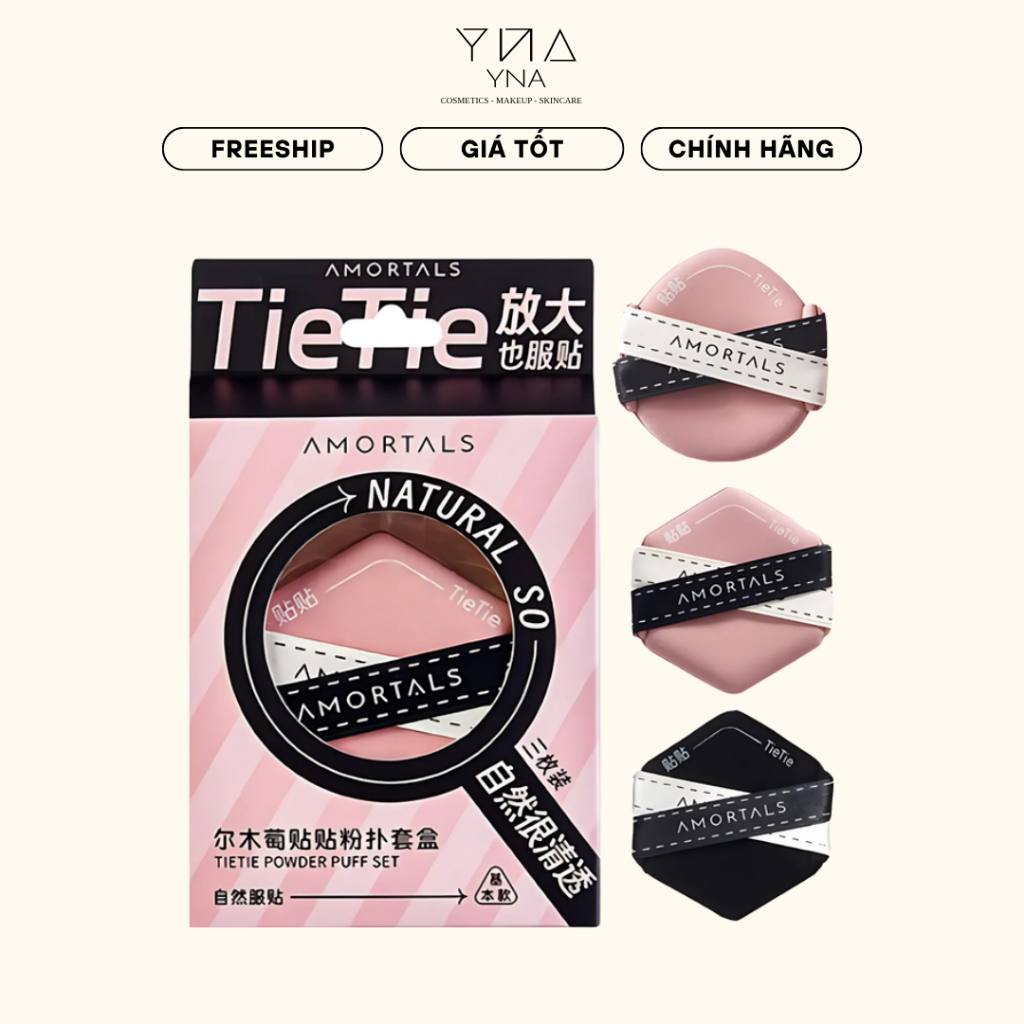 Mút cushion Amortals Tie Tie Powder Puff (lẻ 1 mút) | Shopee Việt Nam
