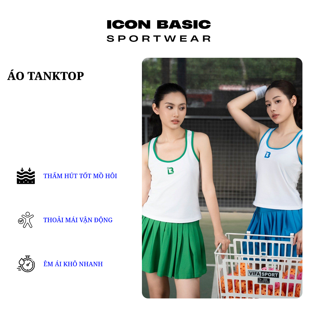 ÁO TANKTOP thể thao - ICON BASIC Sportwear
