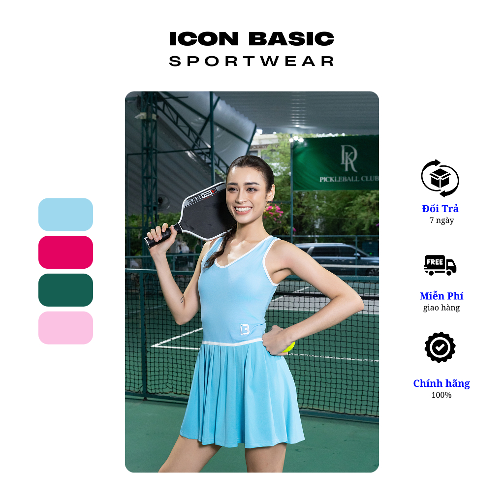 RELA DRESS Váy thể thao năng động, tôn dáng - ICON BASIC Sportwear