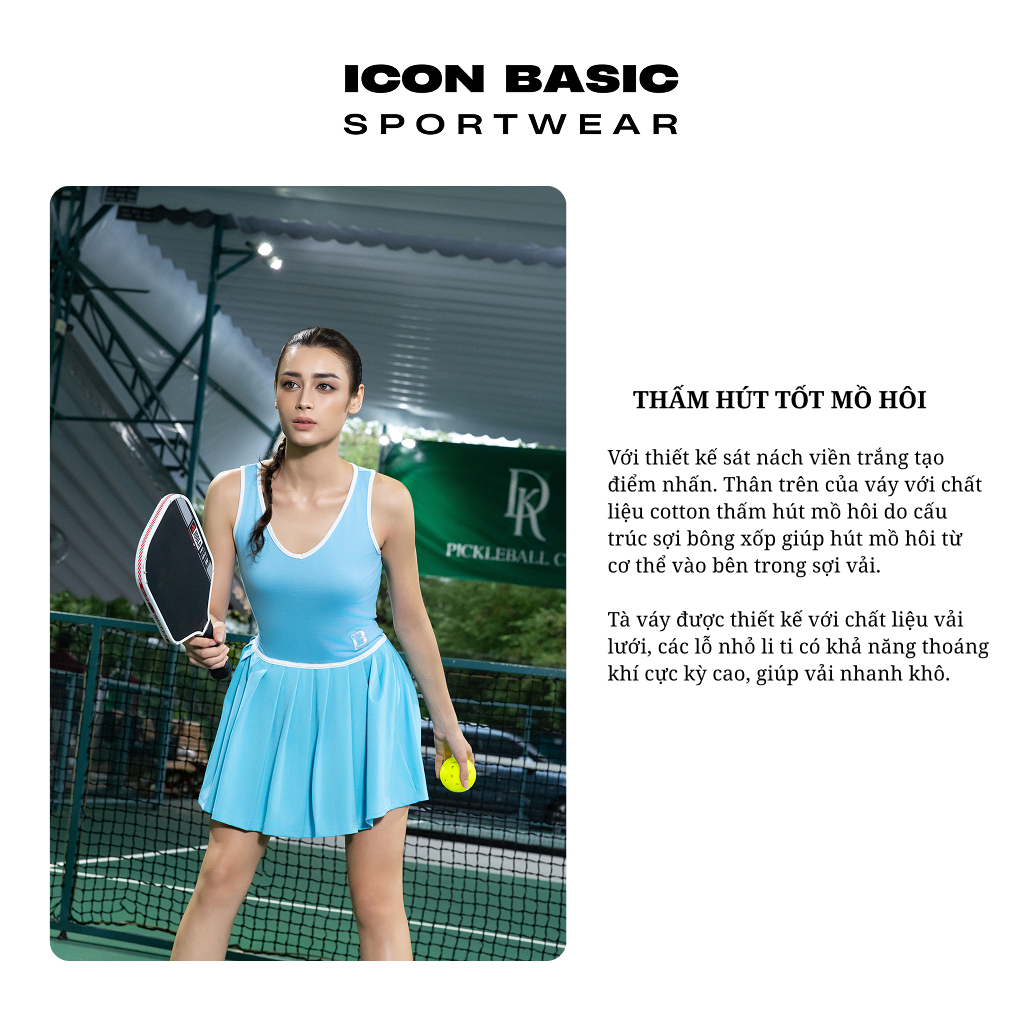 RELA DRESS Váy thể thao năng động, tôn dáng - ICON BASIC Sportwear