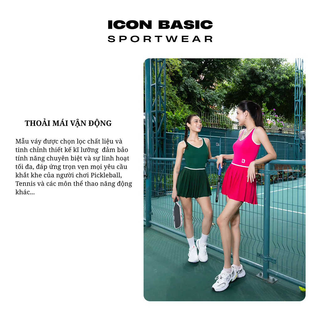 RELA DRESS Váy thể thao năng động, tôn dáng - ICON BASIC Sportwear
