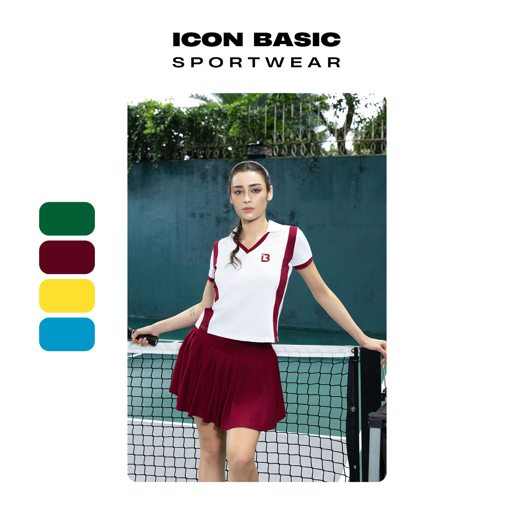 JUNO SKIRT Chân váy xếp ly thể thao - ICON BASIC Sportwear