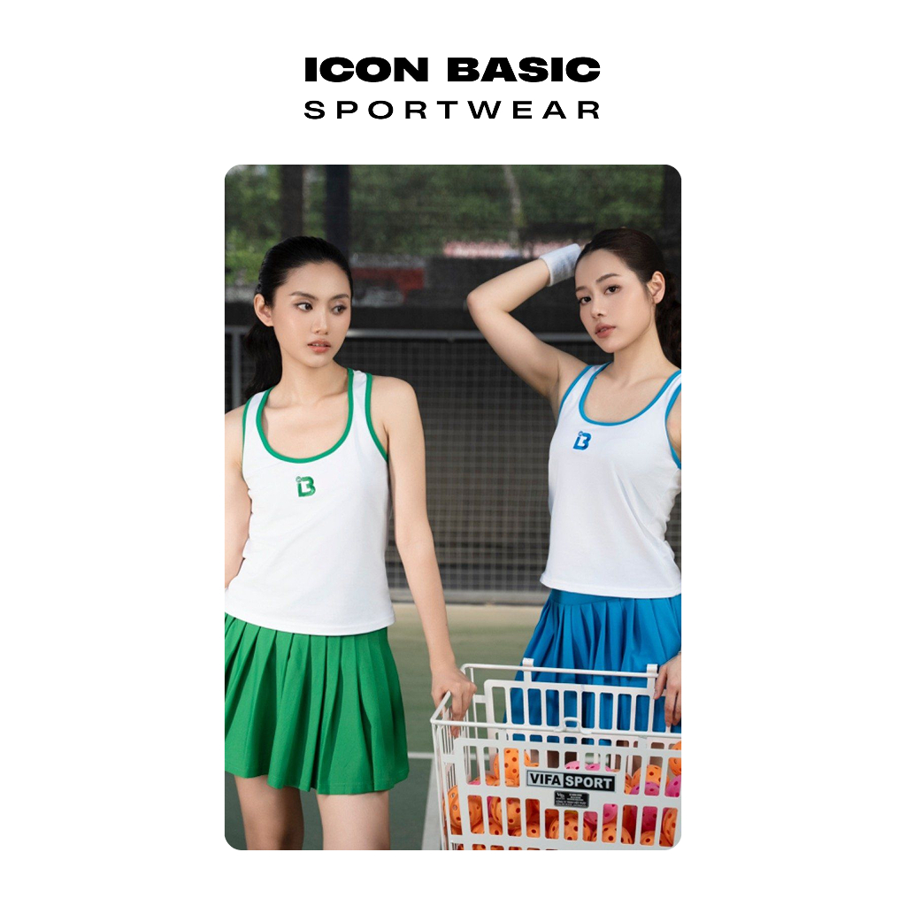 JUNO SKIRT Chân váy xếp ly thể thao - ICON BASIC Sportwear