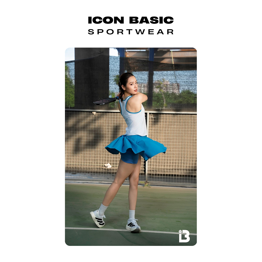 JUNO SKIRT Chân váy xếp ly thể thao - ICON BASIC Sportwear