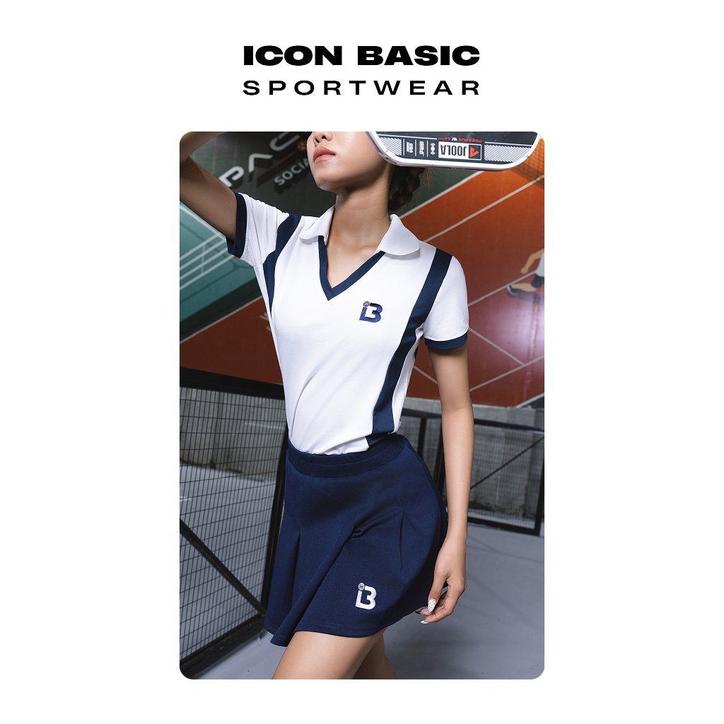 SPORTY POLO Áo polo nữ thể thao - ICON BASIC Sportwear