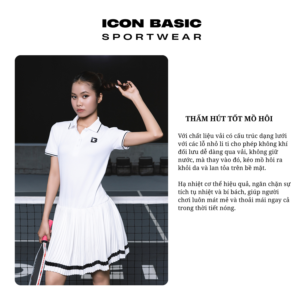 SELA DRESS Váy thể thao năng động - ICON BASIC Sportwear