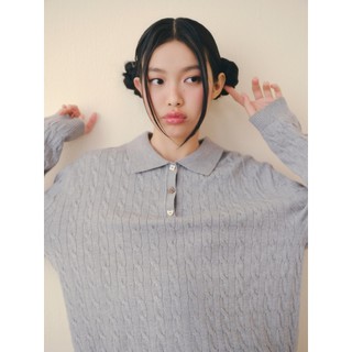 Set OLV áo và quần len trẻ trung năng động Knit Collar Set nhiều màu phù hợp mọi dịp