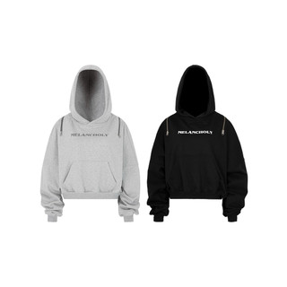 Áo hoodie khoá kéo lưng độc đáo