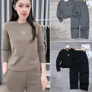 2026. [SÉT CHỮ H- QUẦN BAGGY] Sét chất len lông thỏ- Quần dáng baggy. Đủ size SMLXL 40kg- 70kg