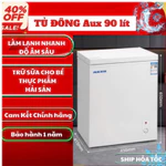 Tủ ĐÔNG MINI AUX 90 lít làm lạnh nhanh, tủ đông mini trữ sữa, thực phẩm đông lạnh, không gây tiếng ồn, tiết kiệm điện — ảnh 1