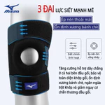 Đai Bó Gối Mizuno Nhật Bản – Đệm EVA Giảm Chấn – Bảo Vệ Khớp Gối, Sụn Chêm – Chống Chấn Thương Khi Chạy Bộ, Gym, Pickleb — ảnh 3