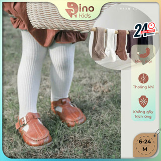 Quần tất bàn chân Nemo Baby chất liệu len cho bé 6-24 tháng. Quần len trơn cho bé phối đồ. Dino Kids