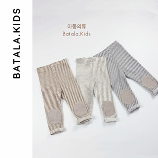 Quần legging dài bé gái Batala Kids, QUẦN LEGGING ĐÁP GỐI KẺ bé gái mùa đông bé từ 10-25kg