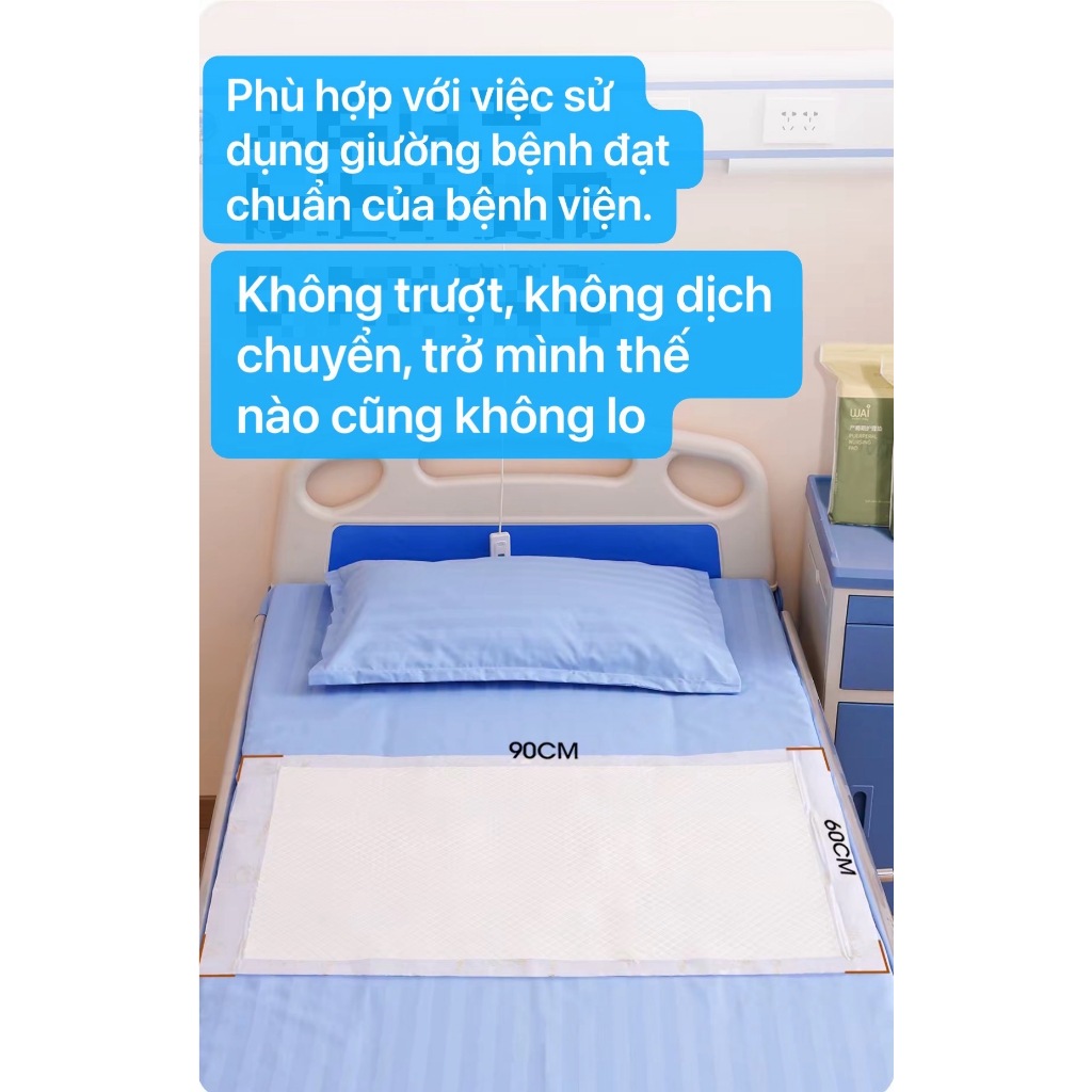 Miếng Lót Chống Thấm Dùng 1 Lần Cho Bé Và Người Lớn CHO MẸ SAU SINH  60cm x90cm Trẻ em/Người già/Người sau phẫu/thuật