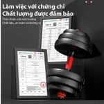 Quả tạ 0-40kg, Tạ tay, tạ ấm, thanh tạ, dụng cụ gym đa năng, Sản phẩm này là một cặp, trọng lượng có thể điều chỉnh — ảnh 3