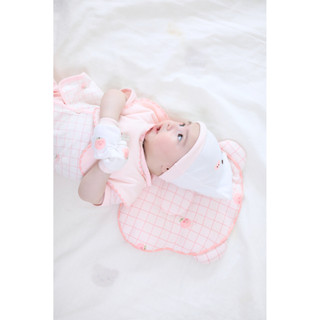M&B (0-12M) Bộ quần áo cộc tay Carrot Thỏ Hồng chất cotton cao cấp mềm mịn, thoáng mát thấm hút mồ hôi tốt BST SS25/26