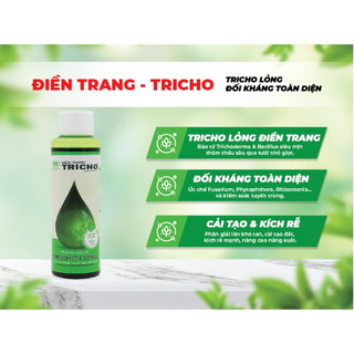 Nấm đối kháng Trichoderma Điền Trang dạng nước tăng cường hệ vi sinh cho đất chai 100ml