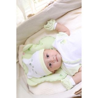 M&B (0-12M) Bộ quần áo cộc tay Củ Cải Xanh Bơ chất cotton mềm mịn, thoáng mát thấm hút mồ hôi tốt